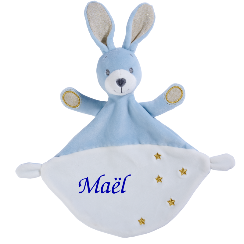  sparkle comforter blue rabbit 30 cm 